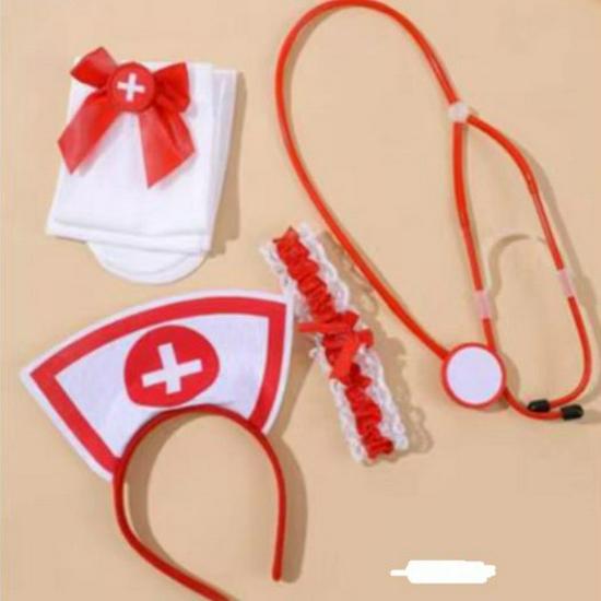 Костюм медсестры для ролевых игр, реквизит для Хэллоуина