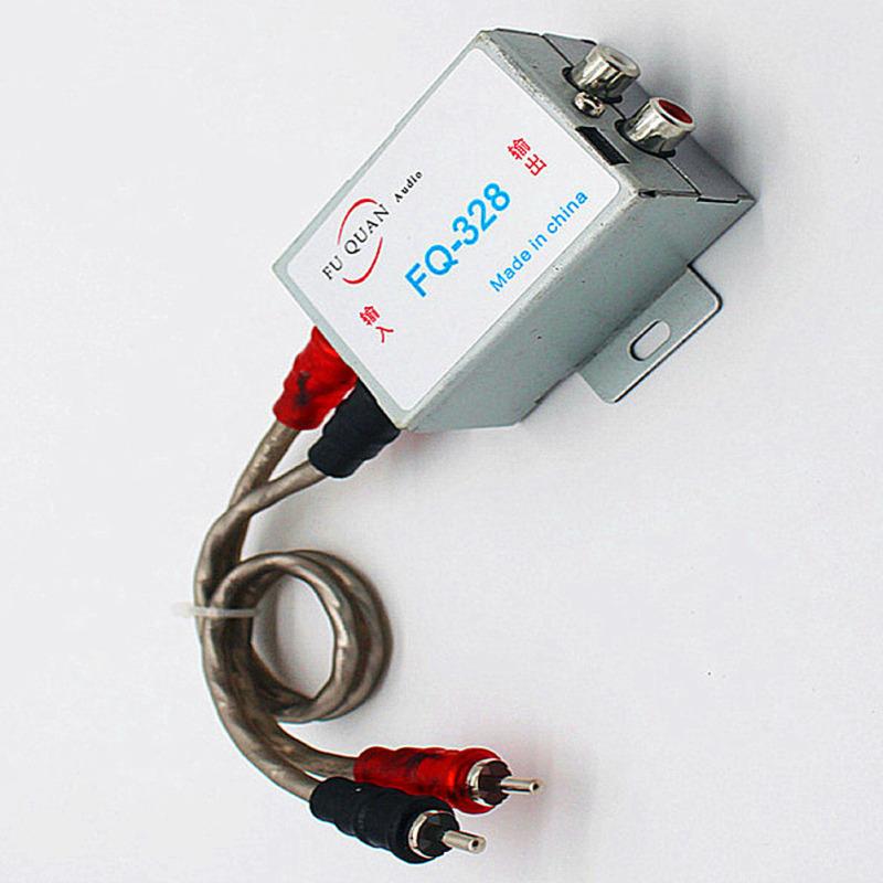 Автомобильный аудиофильтр 12 В, шумоподавитель, сабвуфер, фильтр для устранения помех, шумоподавитель