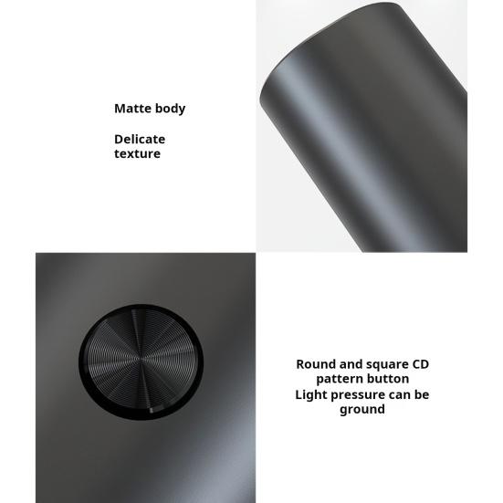 Электрическая мельница для перца и соли со светодиодной подсветкой, регулируемая степень помола, мельница для специй с зарядкой через USB для кухни, ресторана, вечеринки, пикника