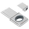 Multifunctional Stainless Steel Onion Slicing Holder Onion Neddle Kitchen Slicing Tools