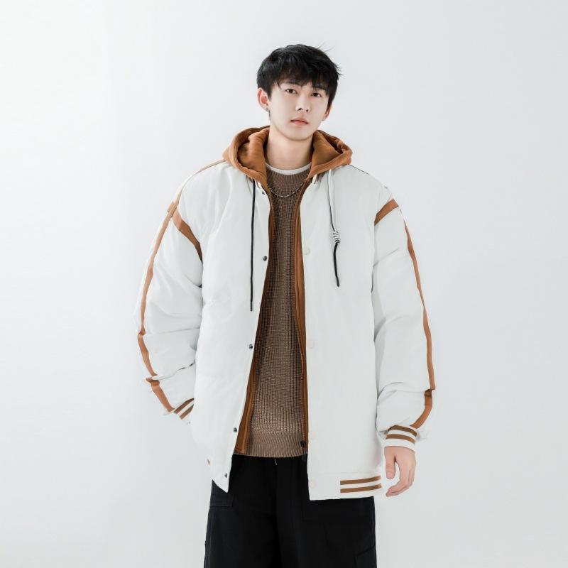 Теплая куртка с хлопковой подкладкой, Зимняя куртка с хлопковой подкладкой, Тот же стиль для мужчин, Модный бренд, Модный, Простой и стильный