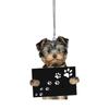 6 Styles Rearview Mirror Hanging Dog Hanging Ornament Puppy Car Hanging Car Pocket Pendant