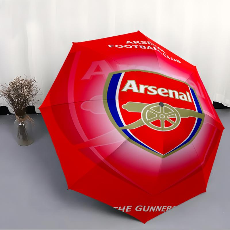 1pc A-Arsenal7 Umbrella, Sun Protection, And UV Shielding. It Has Eight Sturdy Ribs for Outdoor Use And Perfect As a Holiday Gift