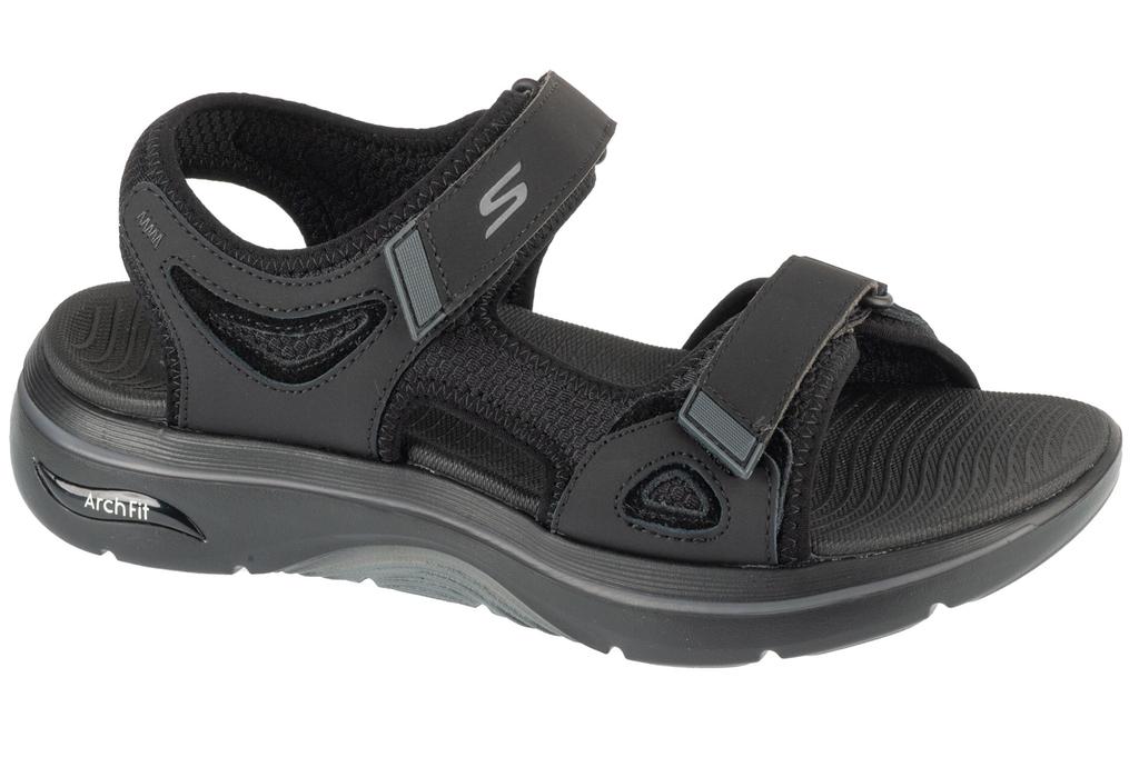 Skechers Go Walk Arch Fit 2.0 Sandal - Capistrano, Mens black Sandals