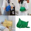 Trendy Retro Shoulder Bag With Car Line Stitching Detail
