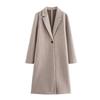 Kaslead New Arrival Women's Clothing Fashion Style Fashion All-Match Button Decoration Soft Coat Outwear 4344660