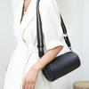 Shoulder Bag Women's New Lightweight Small Round Barrel Satchel Casual Trend Fashion Solid Color Women's Bag Messenger Bag