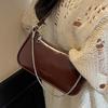 Retro Trendy Underarm Bag Women's Bag 2025 Summer New Versatile Chain Shoulder Bag Premium Oily Messenger Bag