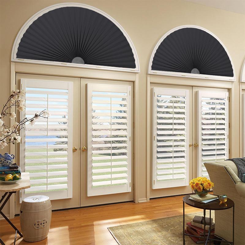 1 шт одноразовые шторы гостиная самоклеящиеся арочные плиссированные шторы балкон офис декор