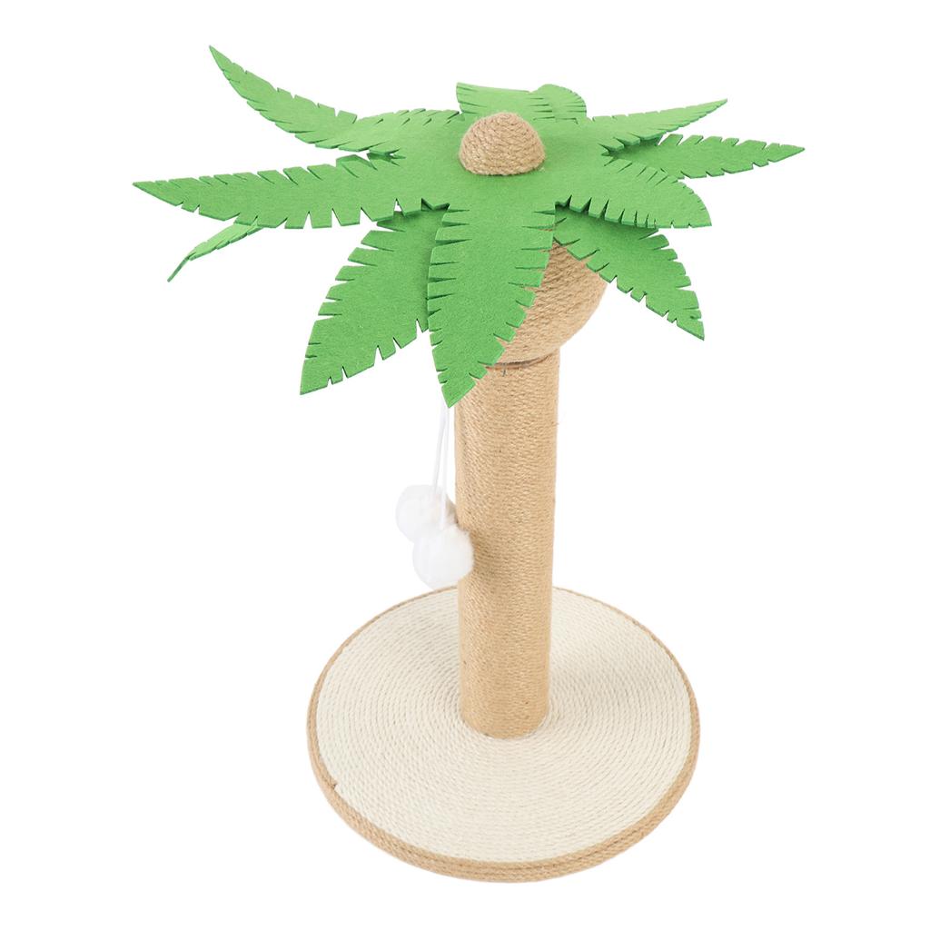 Cat Scratching Post Sisal Cute Look Space Saving Stable Structure Cat Tree Scratch Post for Home Ind