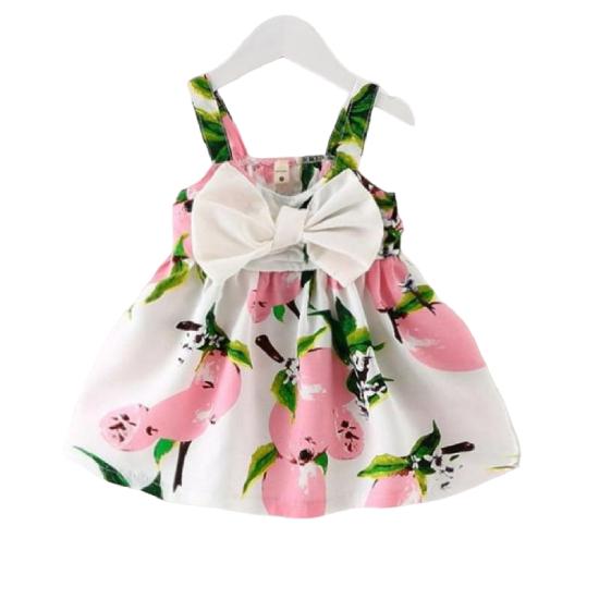 Детские платья принцессы с принтом для маленьких девочек