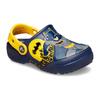Crocs Детские кроссовки DC Comics x Classic Clog Kids Fun Lab — Детские кроссовки Batman Patch Blue Navy 207470-410