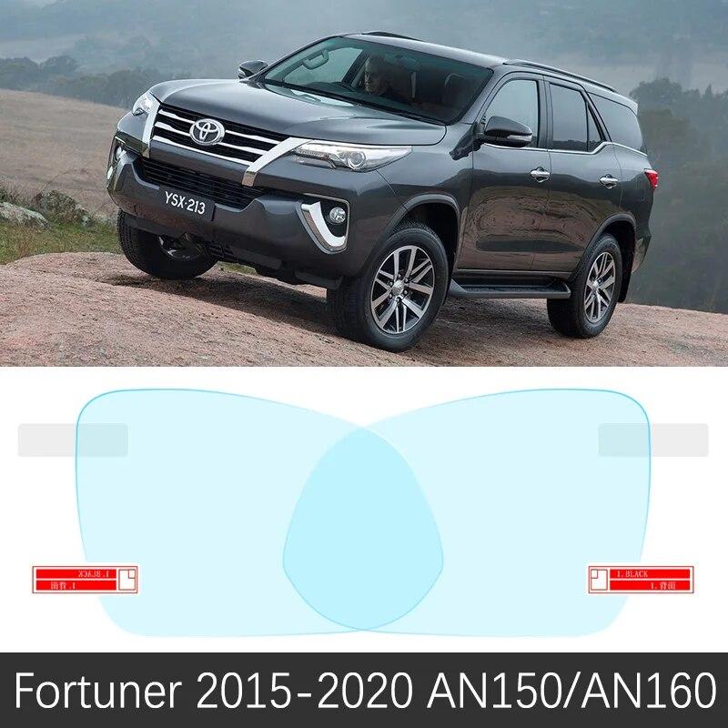 Полная защита от запотевания, непромокаемая пленка для Toyota Fortuner 2005-AN50 AN60 AN150 AN160 Hilux SW4 SR5 Защитное зеркало заднего вида