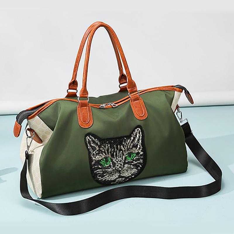 Большая вместительная дорожная сумка для женщин, спортивная сумка для йоги и фитнеса, студенческая сумка-органайзер на одно плечо, дорожная сумка для коротких поездок