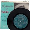 7-дюймовая пластинка VANESSA LEE - The Glorious Voice Of Vanessa Lee 7EG8702 His Master's Vo 1961 UK Pop Used