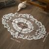 1 шт. Ретро кружевные салфетки, винтажный французский стиль, элегантная кружевная салфетка, вышитые вручную салфетки для стола для украшения домашнего стола