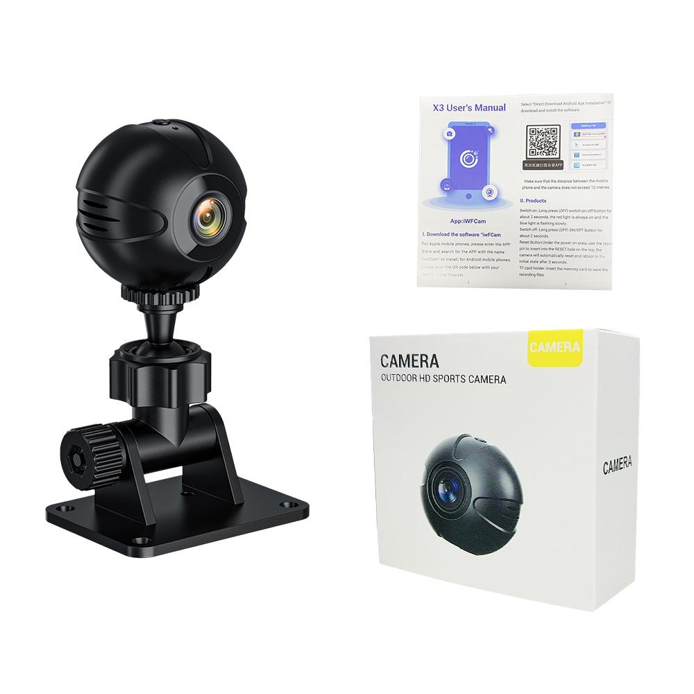 Камера для велоспорта на открытом воздухе, сетевая беспроводная камера высокой четкости, внутренняя камера безопасности