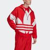 Adidas Originals Bg Trefoil TT Oversized Logo Спортивная куртка Мужская Верхняя одежда Красный FM9891