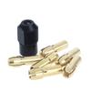 7pcs/lot Dremel Brass Collet 1.0/1.6/2.0/2.4/3.0/3.2 +dremel Check M8*0.75 Fits Dremel Rotary Tools Dremel Accessories A25