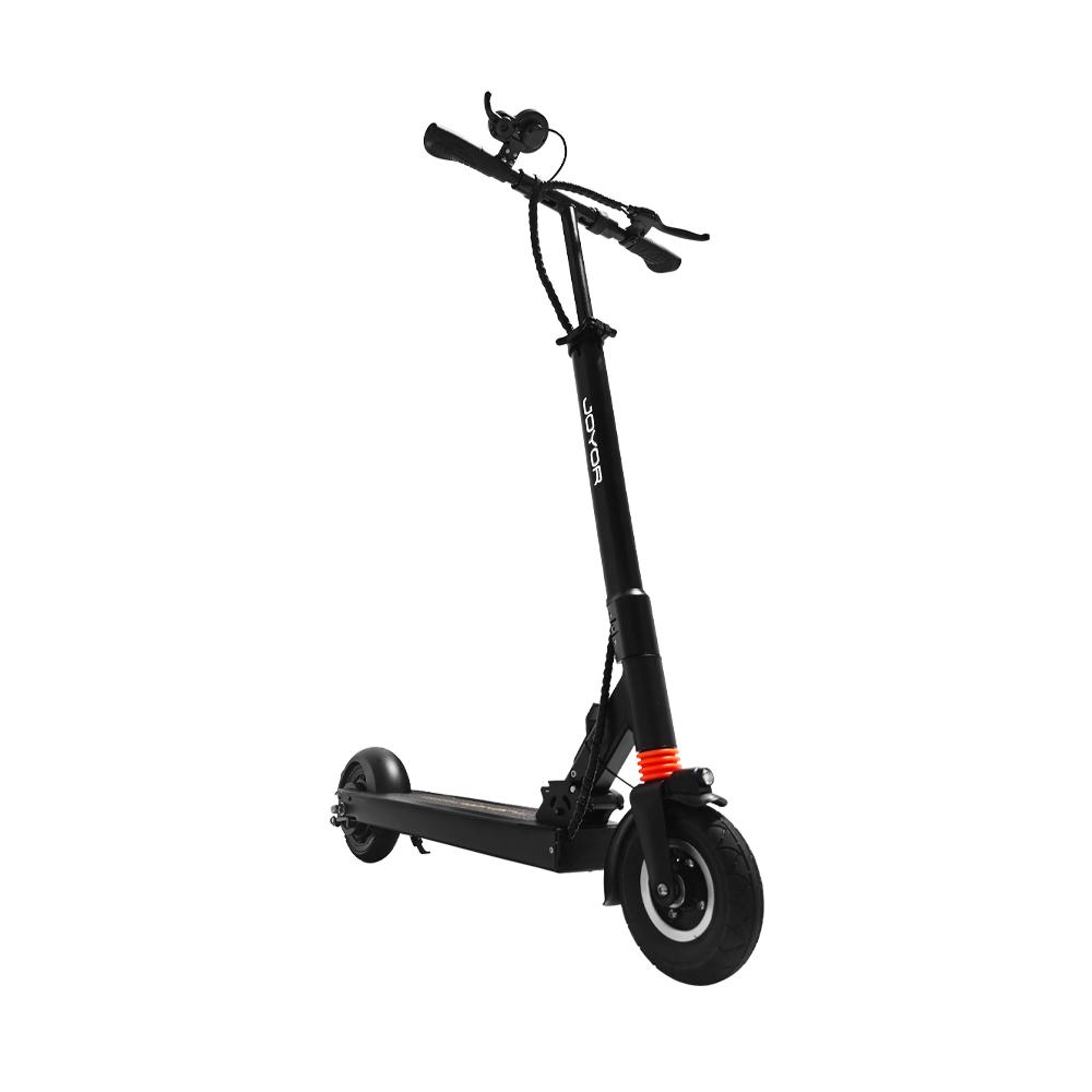 Электросамокат JOYOR F5 Складной 8" Двигатель 500 Вт Скорость 25 км/ч Передний амортизатор Задний барабанный тормоз 48 В 10,4 Ач Черный