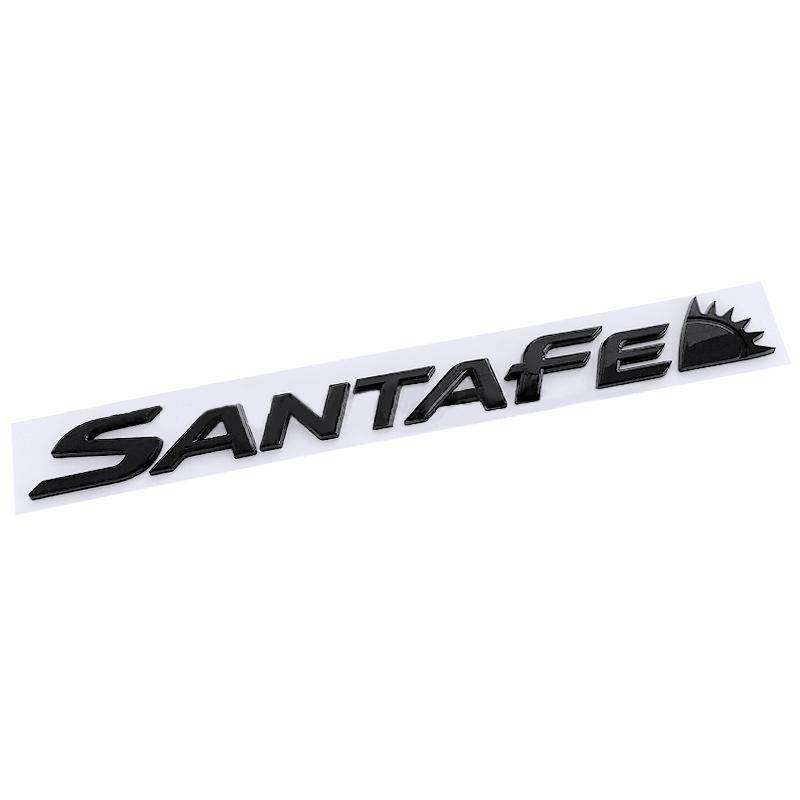 rlapg3 ABS Car Trunk Rear Badge Sticker for Hyundai ELANTRA SANTAFE TUCSON SONATA Logo Auto Decal Emblem Exterior Accessories