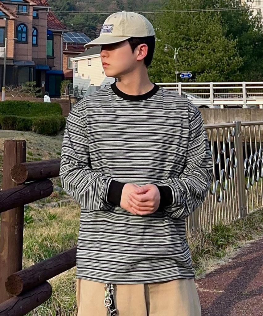 FILLUMINATE Multi-Stripe Long Sleeve - Black