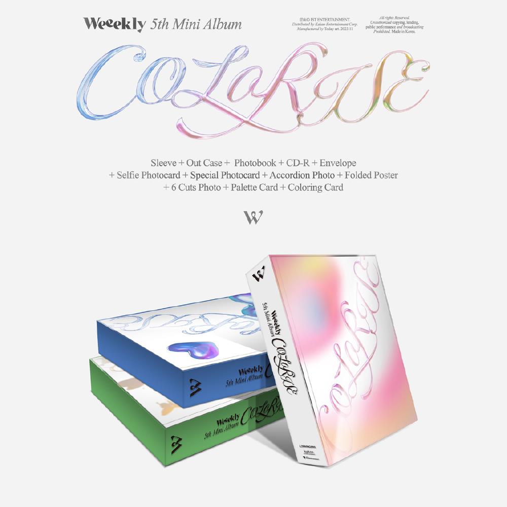 Оформите предзаказ на 5-й еженедельный мини-альбом ColoRise Standard ver.