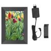 Digital Picture Frame 8 Inch IPS HD Touch Screen WiFi Wireless Sharing Electronic Photo Frame 100‑240V EU Plug