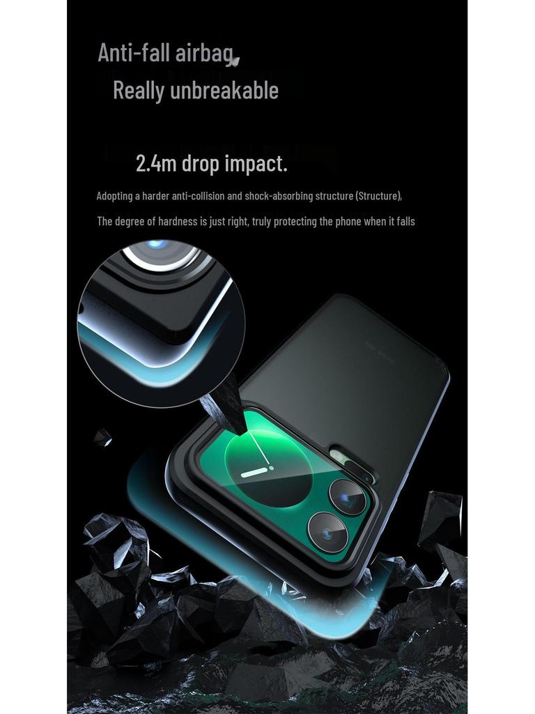 Матовая, приятная для кожи, с подушкой безопасности, чехол для телефона Xiaomi 17 Pro для Poco F7 Pro