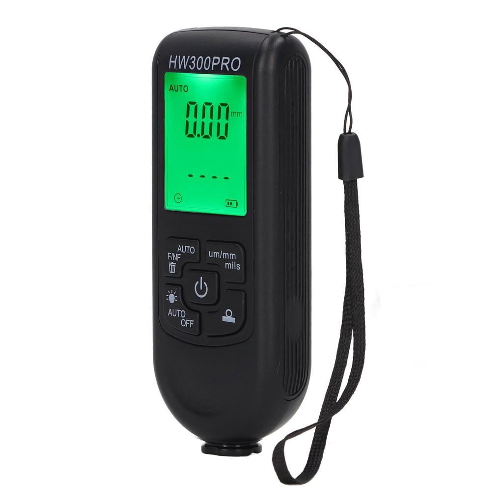 Digital Coating Thickness Gauge ABS with Portable Rope Automatic Shutdown Function Paint Coating