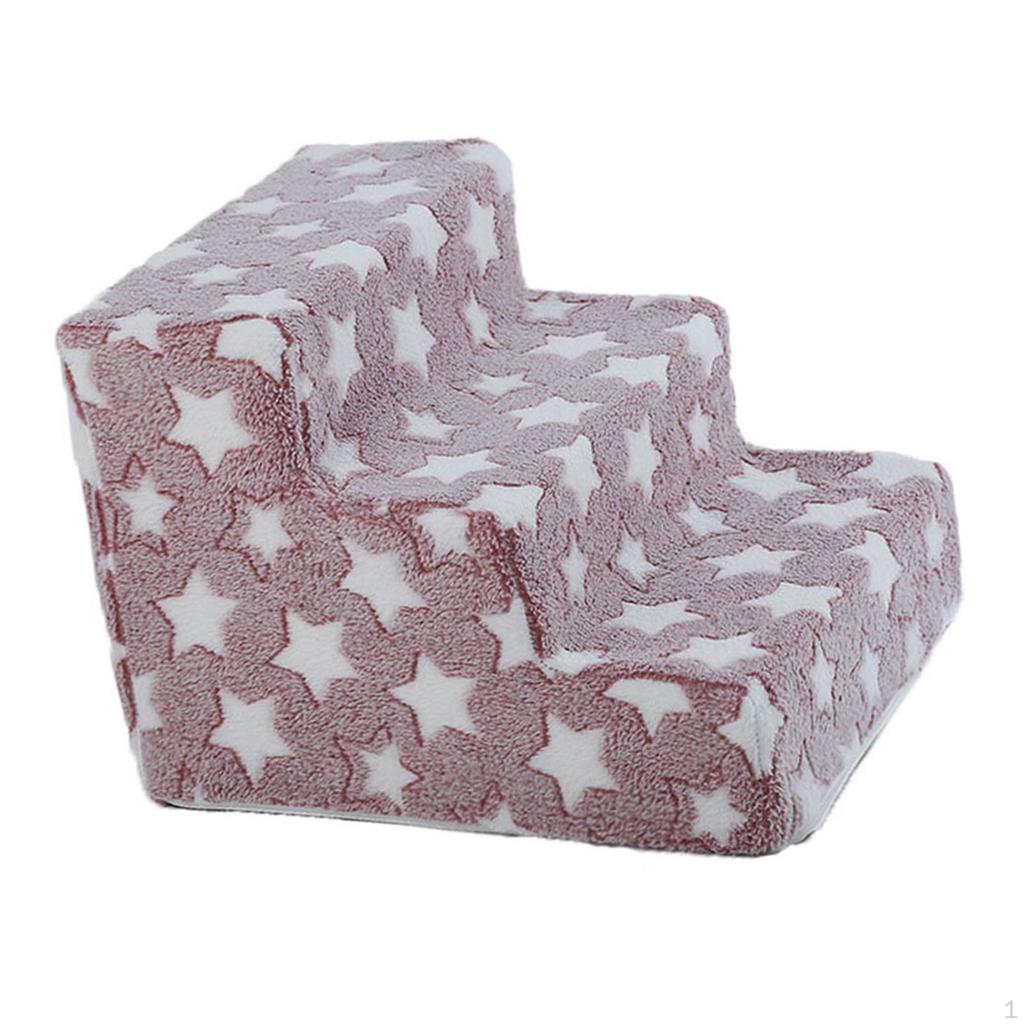 Pet Staircase with Removable Cover, Ideal for Dogs And Cats