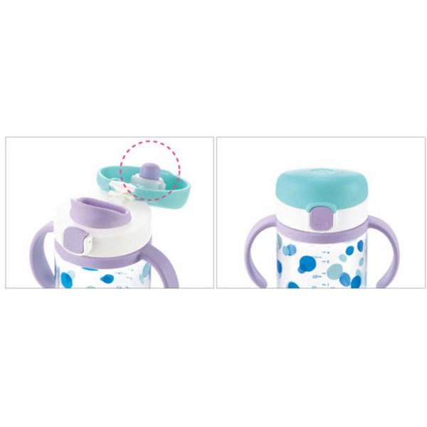 Кружки Richell AQ для выхода на улицу, 200 мл, светло-голубые, 2 шт.