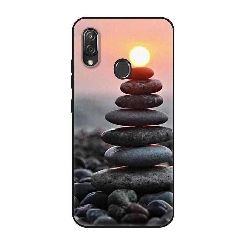 Для ZTE Blade 20 Смарт-чехол Чехол для телефона Мягкая силиконовая задняя крышка Для ZTE Blade 20 V10 V9 Vita Черный бамперный чехол Для ZTE Blade20