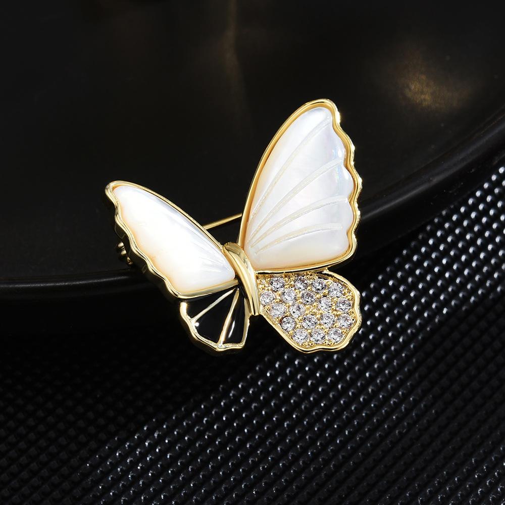 Senior Brooches Flower Leaf Brooch Pins for Women Suit Pendant Fashion Brooches Jewelry