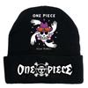 Вязаная шапка из аниме One Piece: Теплая, с бархатной подкладкой, с отворотом, взрослая уличная шапка-бини