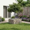 Gabion Raised Bed Silver