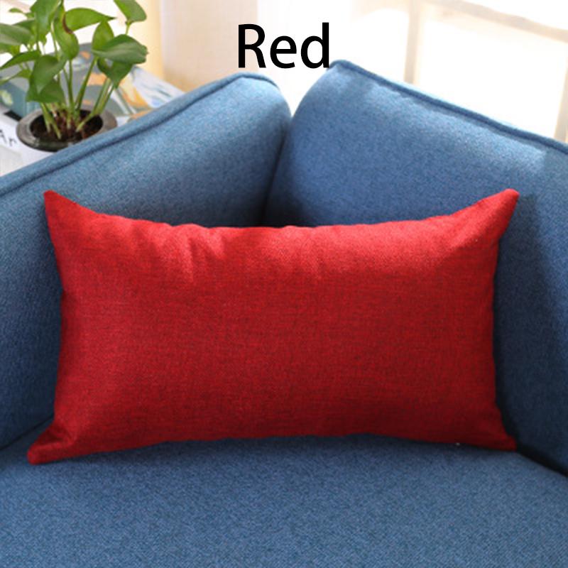 30x50 см Чехлы для подушек Наволочки для автомобиля Наволочки для дивана Льняные Чехлы для подушек Домашний декор Прямоугольник