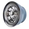 Sink Drain Assembly Mirror Polished RV Stainless Steel Kitchen Drain with Strainer Stopper for Sink with 52mm Opening
