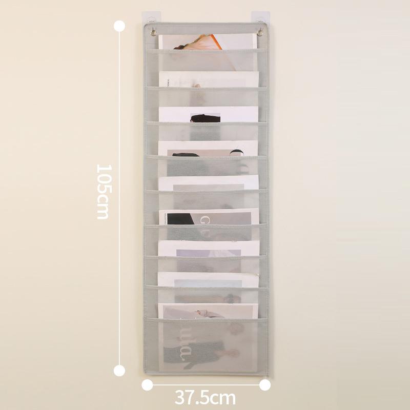 Сумка для хранения документов, карман для хранения из ткани Оксфорд, складной держатель для подвесных файлов, каскадный тканевый органайзер для офиса