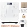 weight scale bluetooth Smartphone linked health meter body fat meter [New in 2025 / Thin] Compatible with Japanese apps Compatible with iOS/Android