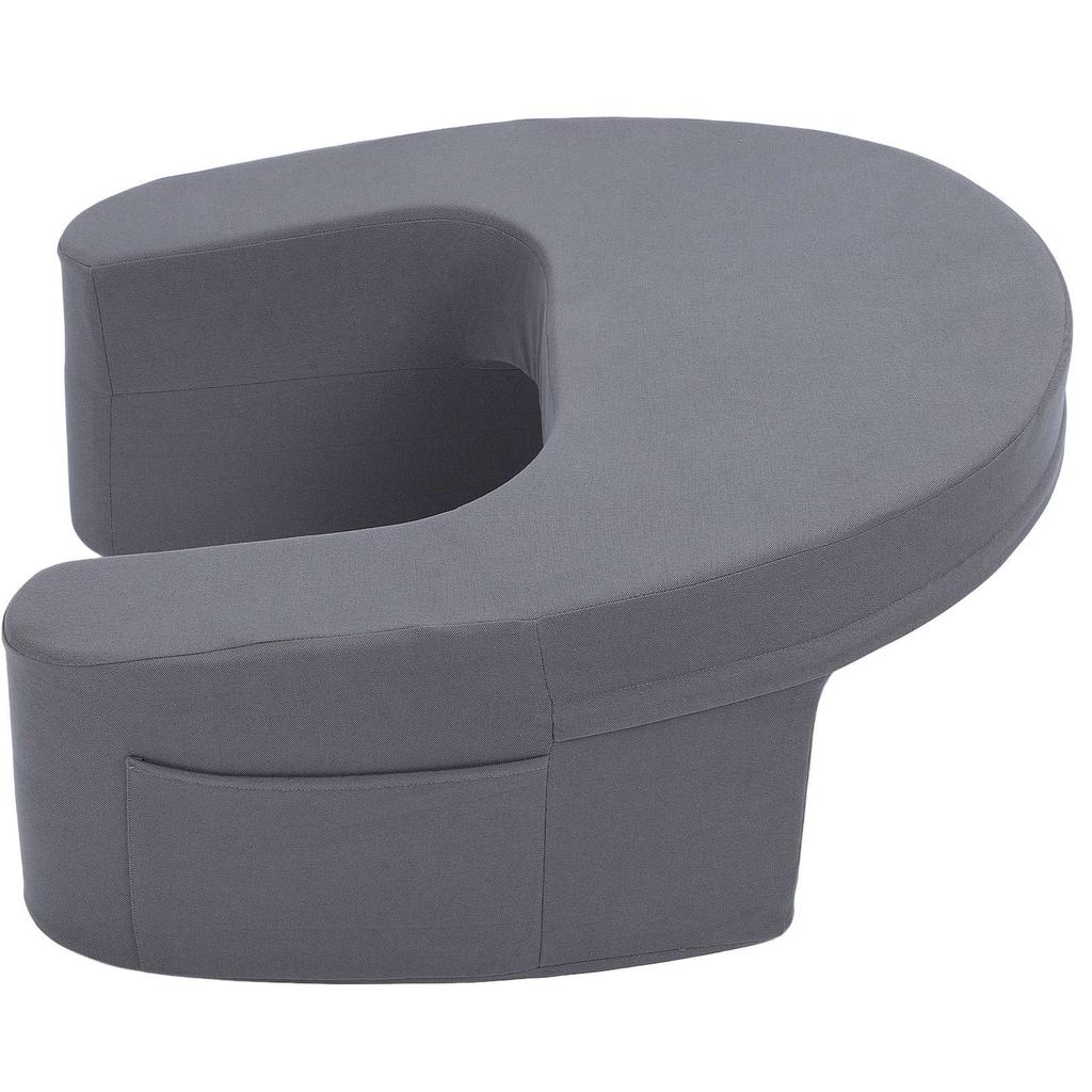 Подушка для чтения на коленях с боковыми карманами, пена с эффектом памяти, очень большая подлокотник, подушка для игр на коленях