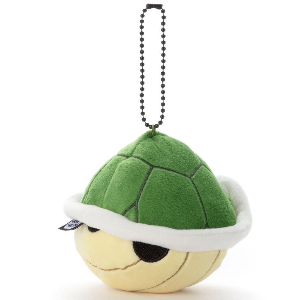 Mario Kart Mocchi-Mocchi-GameStyle Ball Chain Mascot Green Shell Approx. 10cm Wide