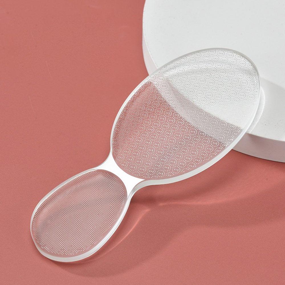 Foot Care Heel Scrubber Callus Transparent Foot Scrubber Gifts Removal Pedicure Tool