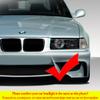 Multi-Color Ultra Bright RGB LED Angel Eyes Kit with RF Remote  For BMW E36 3 Series with Euro Headlights