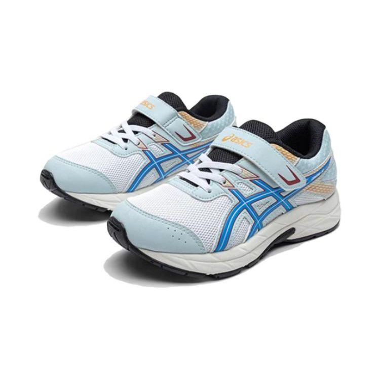 Asics Contend Удобные Легкие Устойчивые Повседневные Уличные Спортивные Кроссовки для Бега Детские Кроссовки Синие 1014A320-401