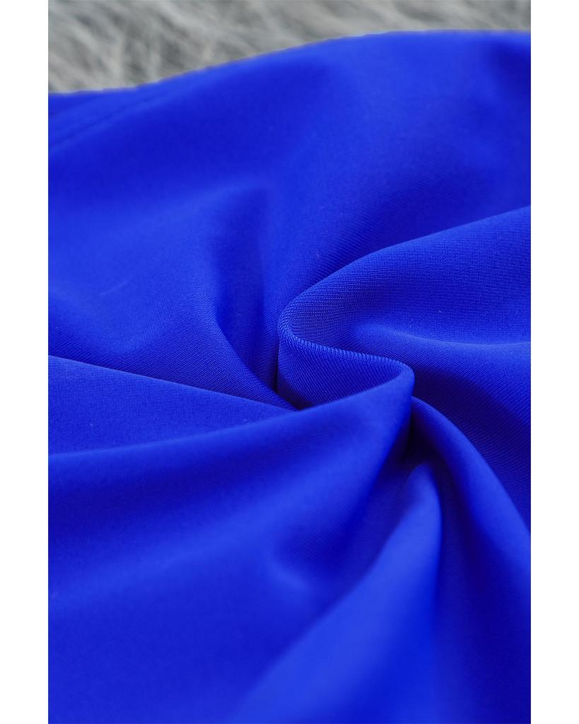 Azura Exchange Полосатый комплект бикини с перекрученным бюстом