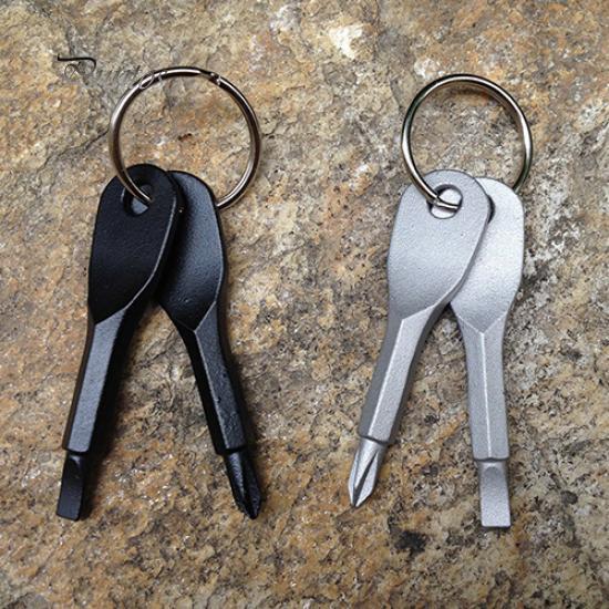 Набор отверток-брелоков с 2 ключами EDC Многофункциональный карман