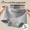 Urban Lady Women's Cotton Antibacterial Boyshort Underwear 3-Pack