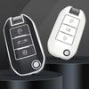 Чехол-оболочка из ТПУ для складного автомобильного ключа Peugeot C6 508 C5 C3 208 308 408 508 2008 3008 для Citroen C4 CACTUS C4L Berlingo 2021