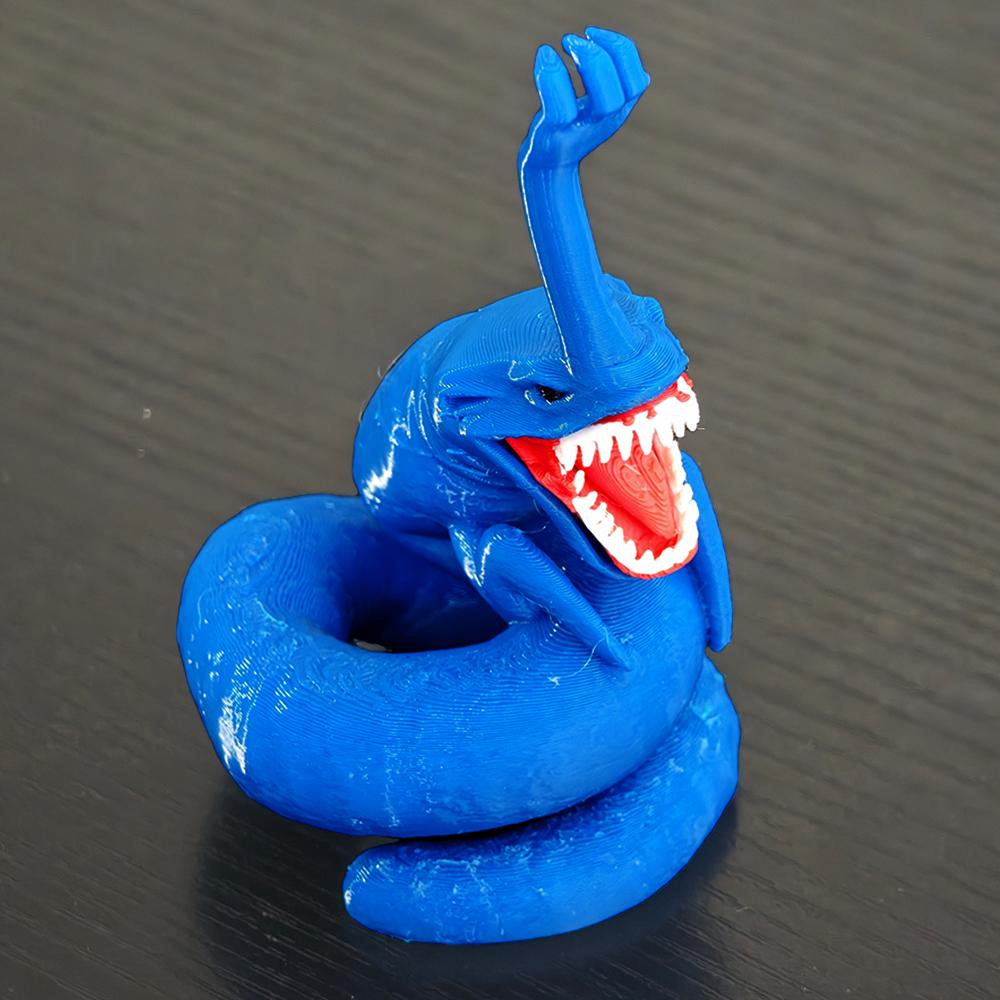 2026 Bloop Пожиратель Морей Гран Маха 3D Печатная Фигурка Действия Subnautica Модель Креативная Игрушка для Дня Рождения Рождества Коллекционный Подарок